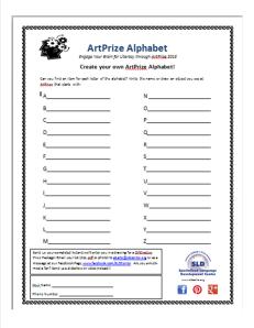 artprize 2013 alphabet hunt
